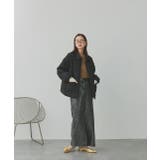 パデッドキルト襟付きジャケット | ad thie | 詳細画像46 