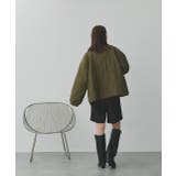 パデッドキルト襟付きジャケット | ad thie | 詳細画像52 