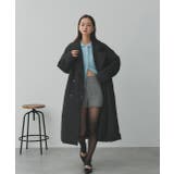 中綿テーラードカラーロングコート | ad thie | 詳細画像13 