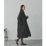 中綿テーラードカラーロングコート | ad thie | 詳細画像14 