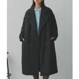 中綿テーラードカラーロングコート | ad thie | 詳細画像16 