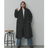 中綿テーラードカラーロングコート | ad thie | 詳細画像20 