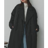 中綿テーラードカラーロングコート | ad thie | 詳細画像22 