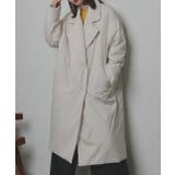 中綿テーラードカラーロングコート | ad thie | 詳細画像31 