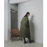 中綿テーラードカラーロングコート | ad thie | 詳細画像47 