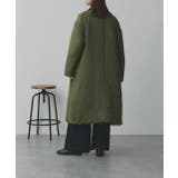 中綿テーラードカラーロングコート | ad thie | 詳細画像50 