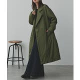 中綿テーラードカラーロングコート | ad thie | 詳細画像53 