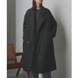 中綿テーラードカラーロングコート | ad thie | 詳細画像8 