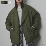 中綿テーラードカラーコート | ad thie | 詳細画像1 