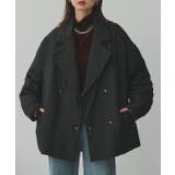 中綿テーラードカラーコート | ad thie | 詳細画像11 