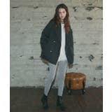 中綿テーラードカラーコート | ad thie | 詳細画像2 