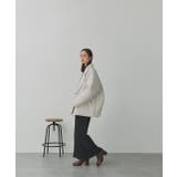 中綿テーラードカラーコート | ad thie | 詳細画像33 