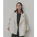 中綿テーラードカラーコート | ad thie | 詳細画像35 