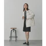 中綿テーラードカラーコート | ad thie | 詳細画像39 