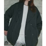 中綿テーラードカラーコート | ad thie | 詳細画像4 