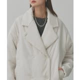 中綿テーラードカラーコート | ad thie | 詳細画像43 