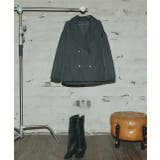 中綿テーラードカラーコート | ad thie | 詳細画像5 