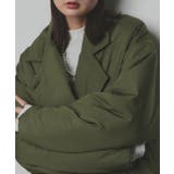 中綿テーラードカラーコート | ad thie | 詳細画像51 