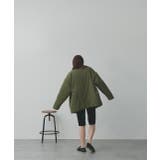 中綿テーラードカラーコート | ad thie | 詳細画像54 