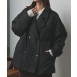 中綿テーラードカラーコート | ad thie | 詳細画像8 