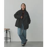 中綿テーラードカラーコート | ad thie | 詳細画像9 