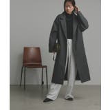 【2025AW新作】フェイクウールロングチェスターコート | ad thie | 詳細画像15 