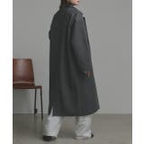 【2025AW新作】フェイクウールロングチェスターコート | ad thie | 詳細画像18 