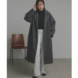 【2025AW新作】フェイクウールロングチェスターコート | ad thie | 詳細画像19 