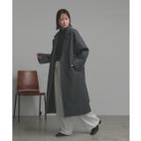 【2025AW新作】フェイクウールロングチェスターコート | ad thie | 詳細画像20 