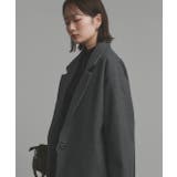 【2025AW新作】フェイクウールロングチェスターコート | ad thie | 詳細画像24 