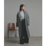 【2025AW新作】フェイクウールロングチェスターコート | ad thie | 詳細画像26 