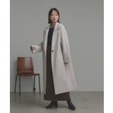 【2025AW新作】フェイクウールロングチェスターコート | ad thie | 詳細画像36 