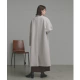 【2025AW新作】フェイクウールロングチェスターコート | ad thie | 詳細画像37 