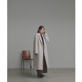 【2025AW新作】フェイクウールロングチェスターコート | ad thie | 詳細画像39 