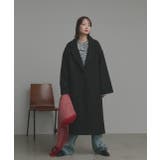 【2025AW新作】フェイクウールロングチェスターコート | ad thie | 詳細画像4 