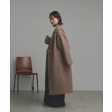 【2025AW新作】フェイクウールロングチェスターコート | ad thie | 詳細画像44 