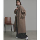 【2025AW新作】フェイクウールロングチェスターコート | ad thie | 詳細画像45 