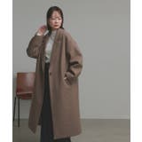【2025AW新作】フェイクウールロングチェスターコート | ad thie | 詳細画像49 