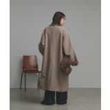 【2025AW新作】フェイクウールロングチェスターコート | ad thie | 詳細画像54 