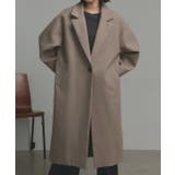 【2025AW新作】フェイクウールロングチェスターコート | ad thie | 詳細画像55 