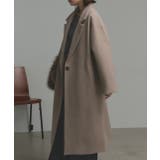 【2025AW新作】フェイクウールロングチェスターコート | ad thie | 詳細画像58 