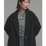 【2025AW新作】フェイクウールロングチェスターコート | ad thie | 詳細画像7 