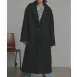 【2025AW新作】フェイクウールロングチェスターコート | ad thie | 詳細画像8 