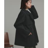 【2025AW新作】フェイクウールショートトレンチコート | ad thie | 詳細画像15 