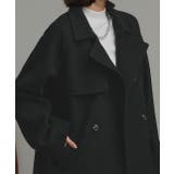 【2025AW新作】フェイクウールショートトレンチコート | ad thie | 詳細画像16 