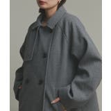 【2025AW新作】フェイクウールショートトレンチコート | ad thie | 詳細画像23 