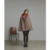 【2025AW新作】フェイクウールショートトレンチコート | ad thie | 詳細画像32 