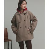 【2025AW新作】フェイクウールショートトレンチコート | ad thie | 詳細画像35 