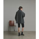 【2025AW新作】フェイクウールショートトレンチコート | ad thie | 詳細画像40 