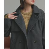 【2025AW新作】フェイクウールショートトレンチコート | ad thie | 詳細画像45 